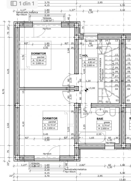 COMISION 0% Duplex de lux cu piscina in Mosnita Noua, Cartier Europa 30, foxfort.ro