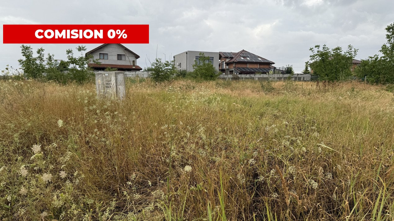 COMISION 0% Teren de 604 mp cu front de 17 ml, zona Giarmata 1, foxfort.ro