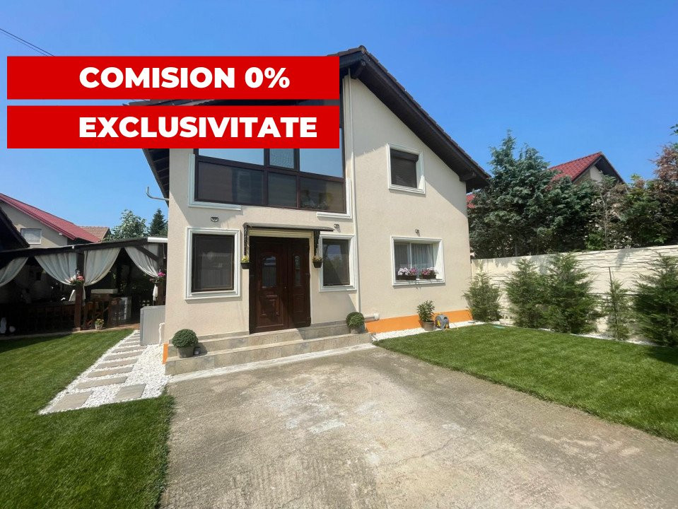 COMISION 0% Casa individuala 5 camere, mobilata si utilata, zona Giroc  1, foxfort.ro