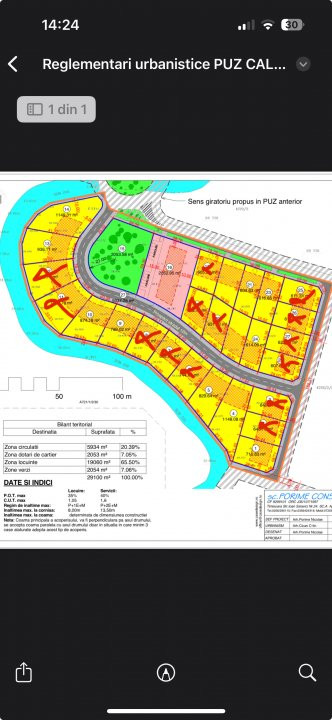 COMISION 0% Teren intravilan 604 mp, toate utilitatile - Albina 2, foxfort.ro