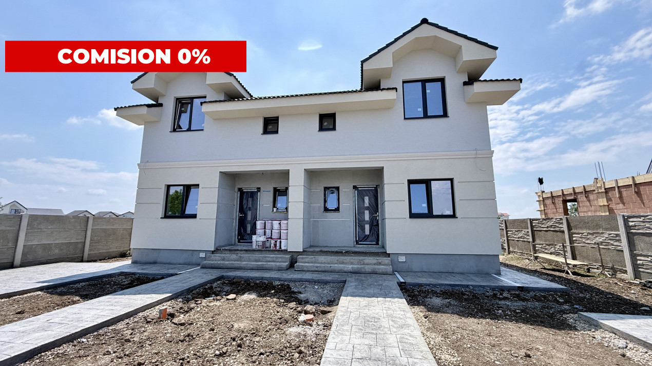 COMISION 0% Duplex cu 4 camere, toate utilitatile - Mosnita Noua 1, foxfort.ro