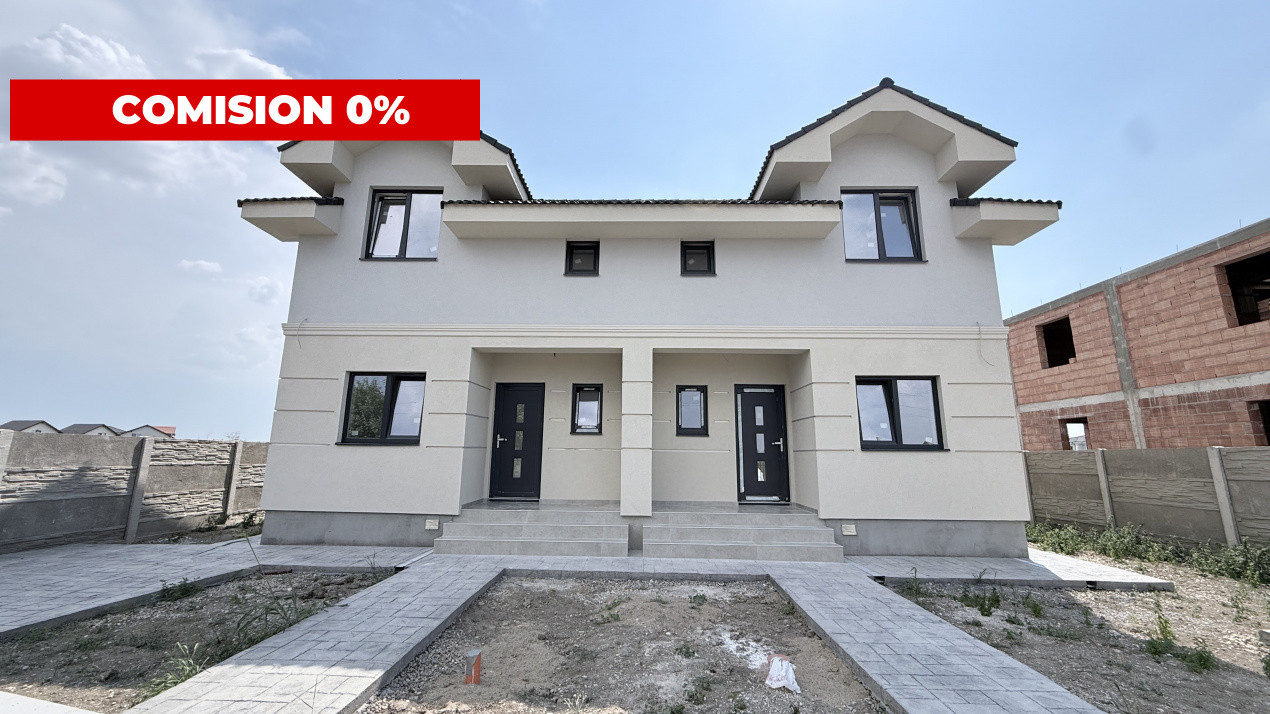 COMISION 0% Duplex cu 4 camere, toate utilitatile - Mosnita Noua 1, foxfort.ro