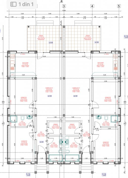 Duplex 3 camere, 2 bai - Mosnita Noua, Toate utilitatile 4, foxfort.ro