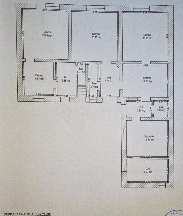 Casa de vanzare la curte comuna Zona Lunei - COMISION 0% 18, foxfort.ro