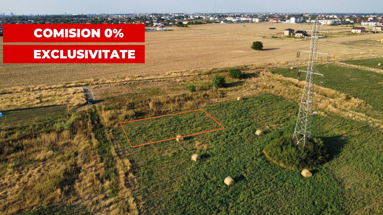 COMISION 0% Teren de 622 mp intravilan pretabil casa, zona Chisoda 3, foxfort.ro