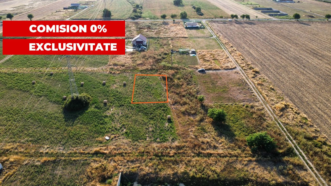 COMISION 0% Teren de 622 mp intravilan pretabil casa, zona Chisoda 5, foxfort.ro