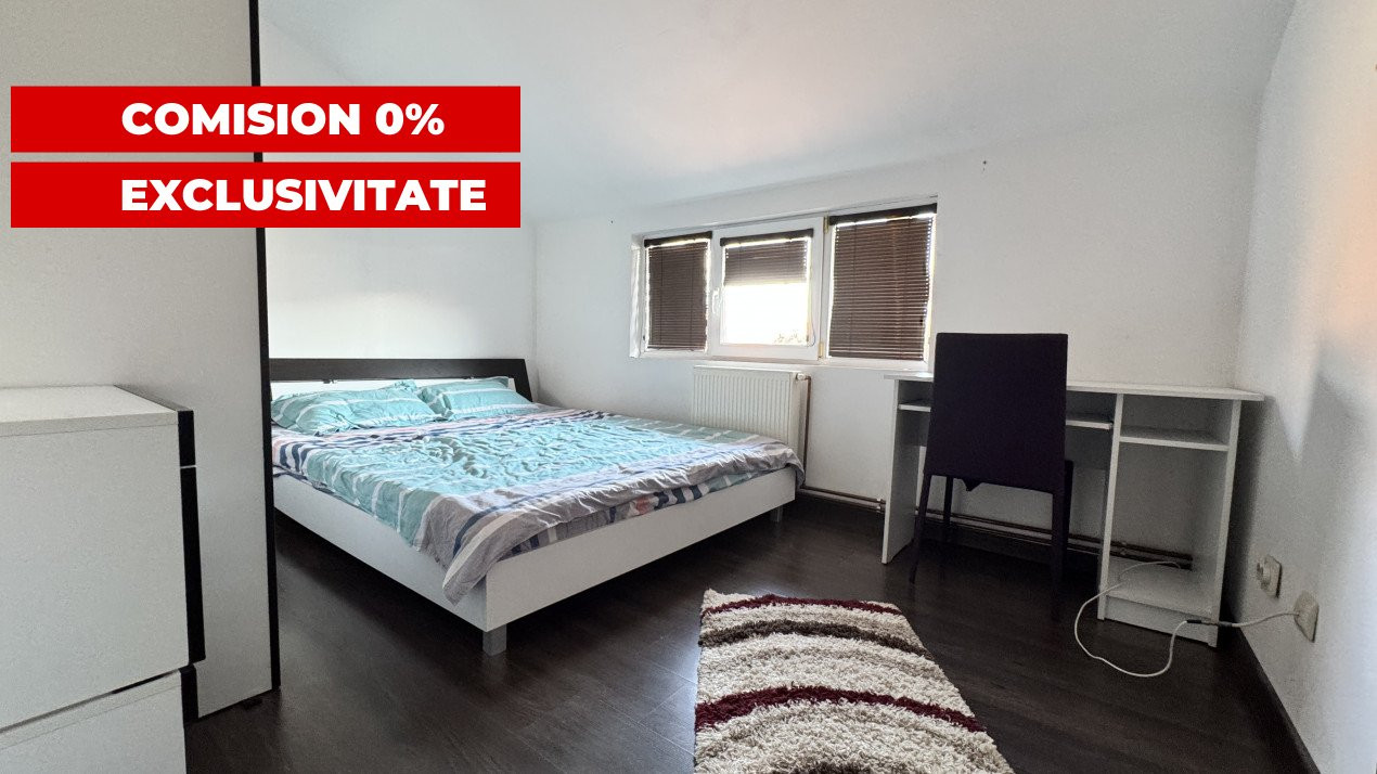 COMISION 0% Apartament cu 2 camere decomandat, zona Spitalul Judetean 1, foxfort.ro