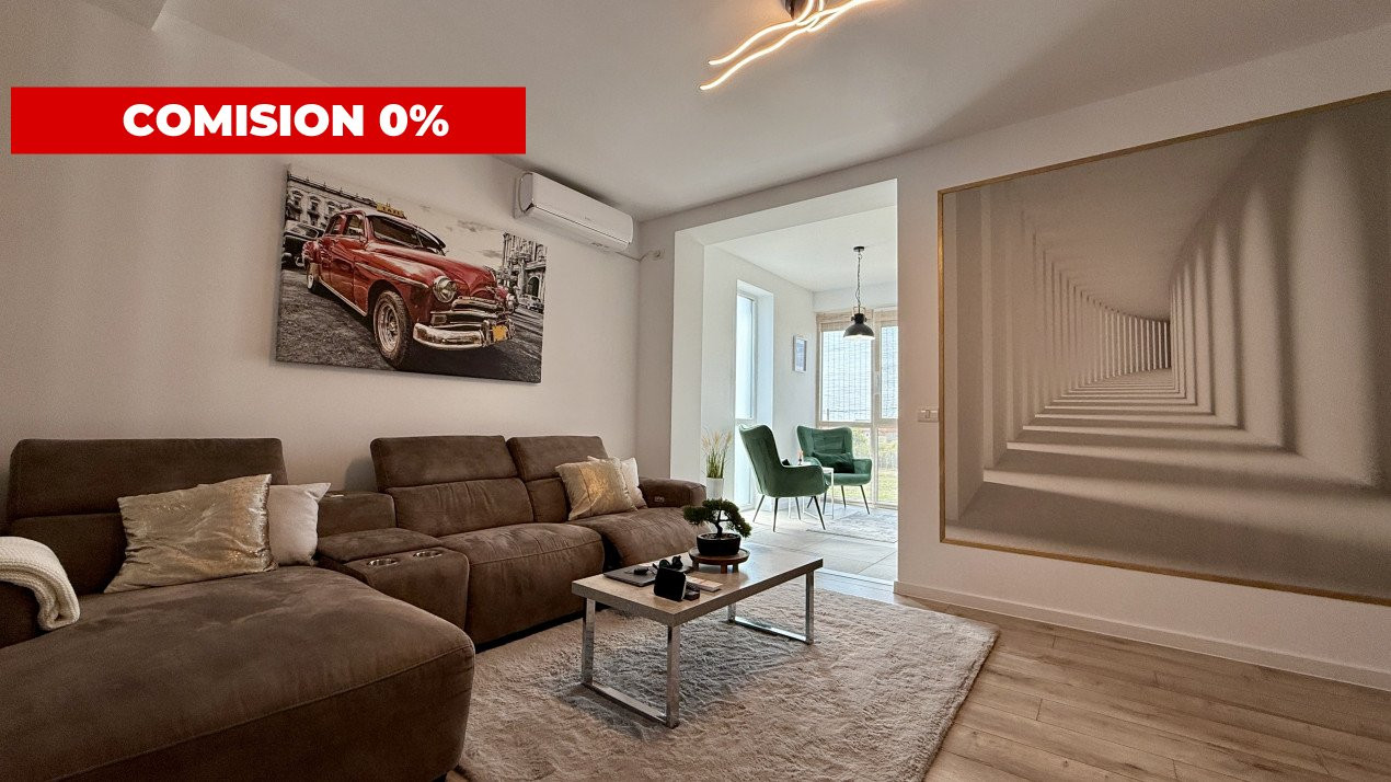 COMISION 0% Apartament cu 3 camere, mobilat, utilat - zona Dumbravita 1, foxfort.ro