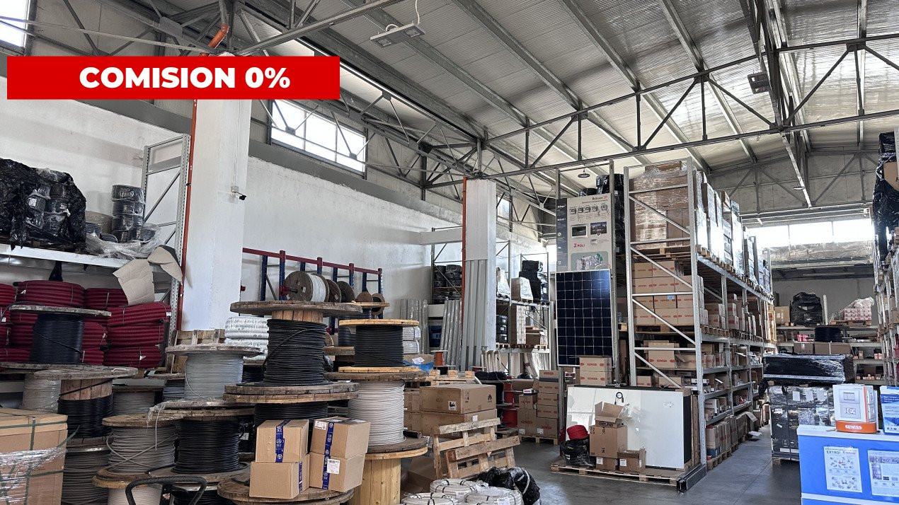 Depozit logistic sau Spatiu de productie –503 mp utili, 950 mp teren - Timisoara 1, foxfort.ro