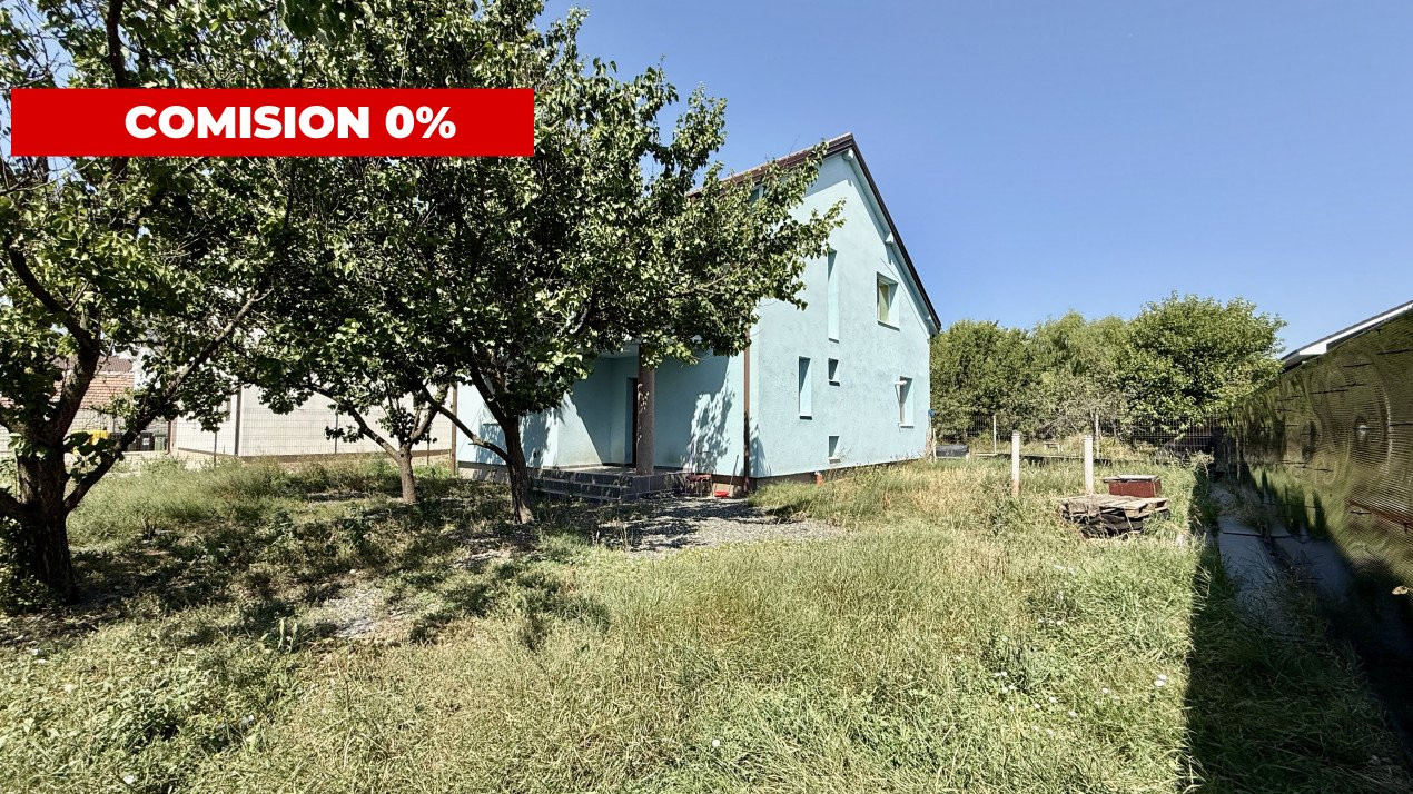 Casa individuala cu 4 camere de 141 mp si teren de 1500 mp, zona Sanandrei 1, foxfort.ro