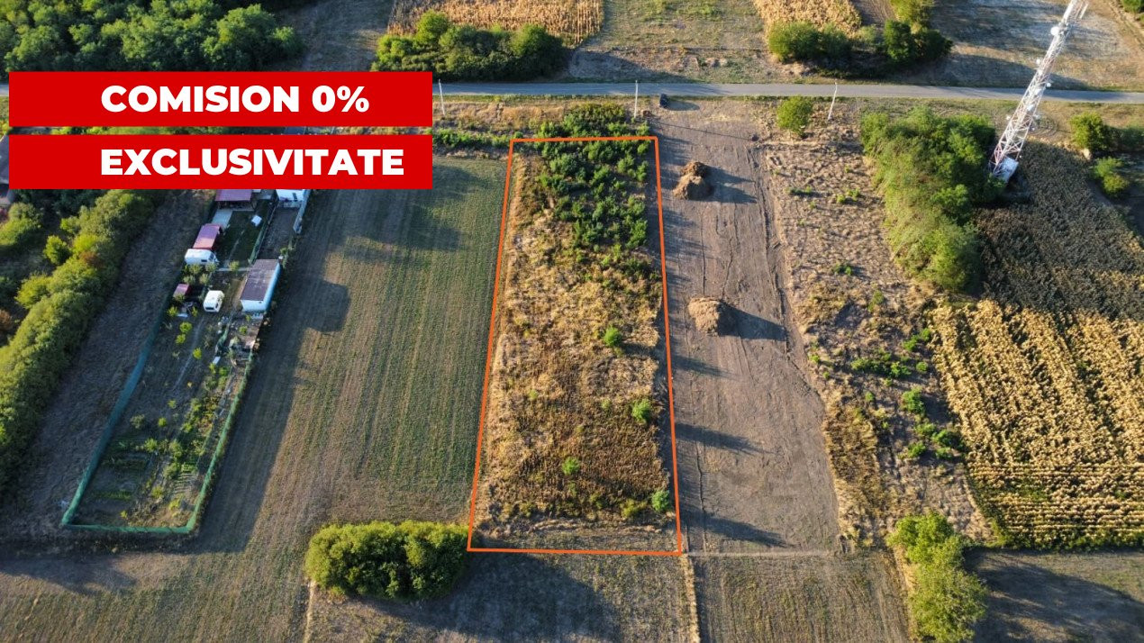 COMISION 0% Teren intravilan de 2779 mp, zona Parta 2, foxfort.ro