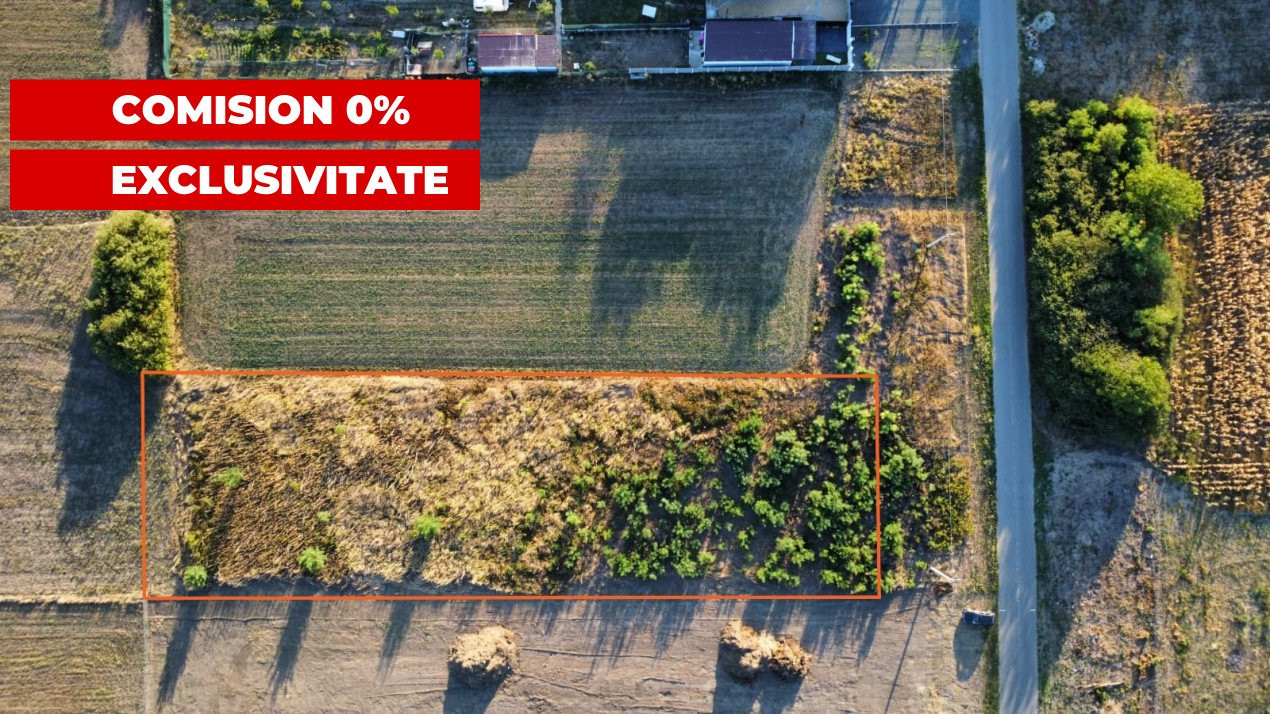 COMISION 0% Teren intravilan de 2779 mp, zona Parta 3, foxfort.ro