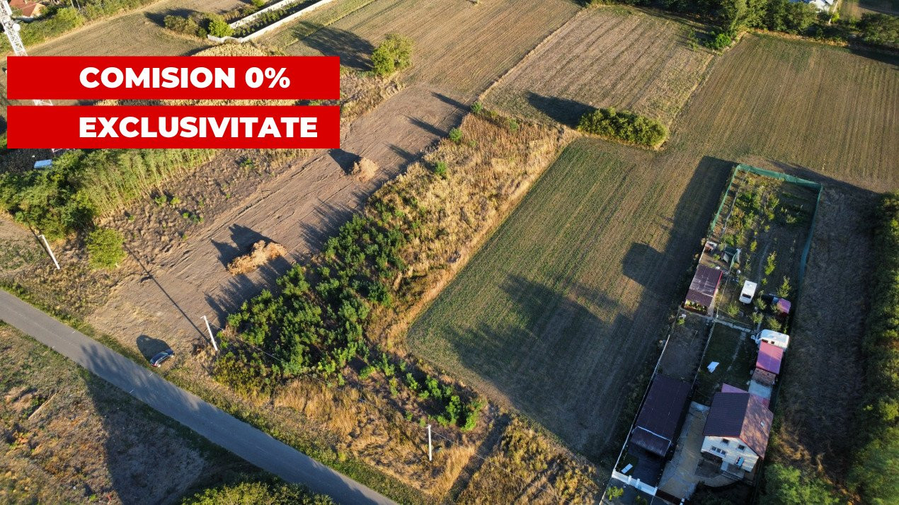 COMISION 0% Teren intravilan de 2779 mp, zona Parta 4, foxfort.ro