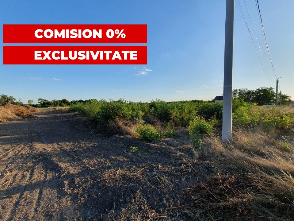 COMISION 0% Teren intravilan de 2779 mp, zona Parta 14, foxfort.ro