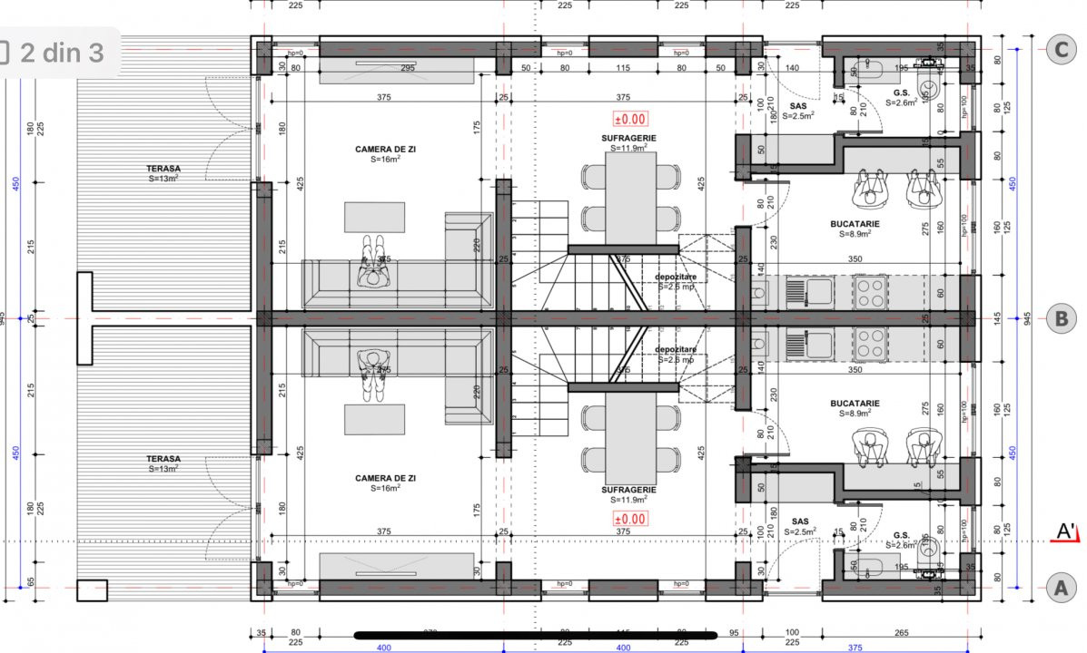 Comision 0% Duplex in Mosnita de 86 mp utili in super pozitie 5, foxfort.ro