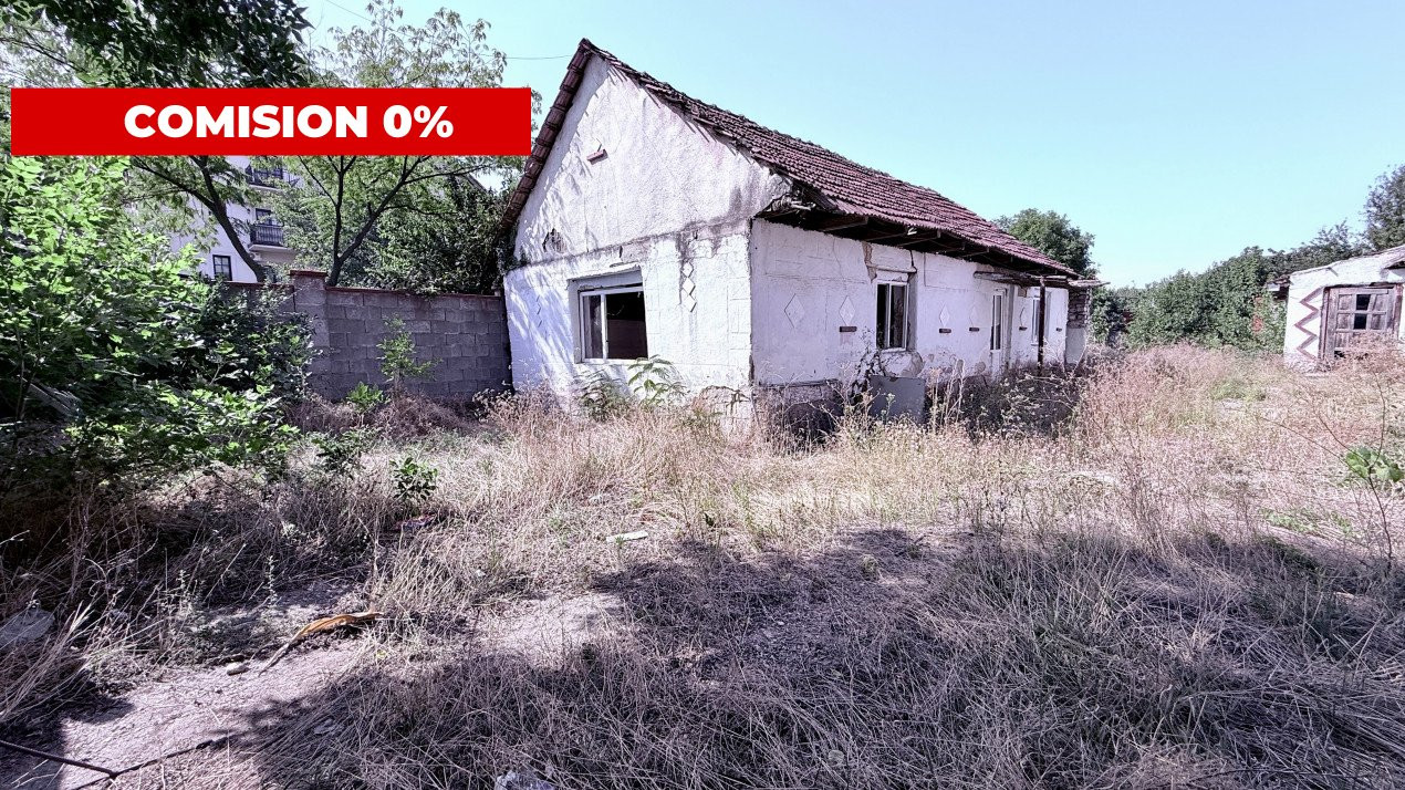 COMISION 0% Teren intravilan de vanzare la asfalt, Timisoara 2, foxfort.ro
