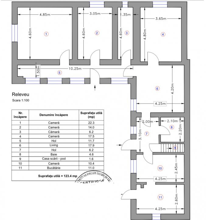 Direct proprietar Casa individuala de 123 mp utili cu pozitie centrala Urseni 22, foxfort.ro