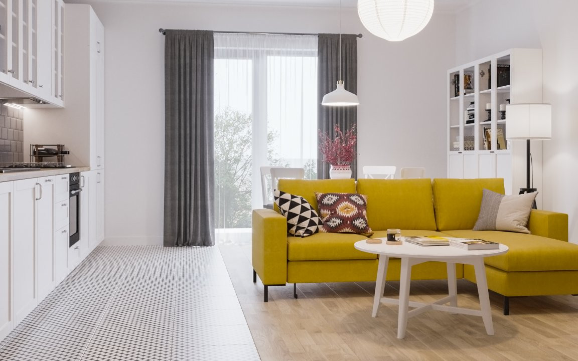 Apartament 1 camera, modern 4, foxfort.ro