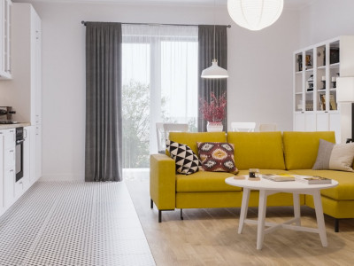 Apartament 1 camera, modern imagine mica 4, foxfort.ro