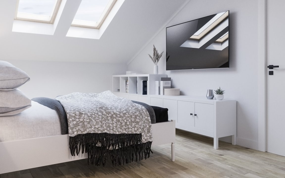 Apartament 3 camere, duplex cu scara interioara 4, foxfort.ro