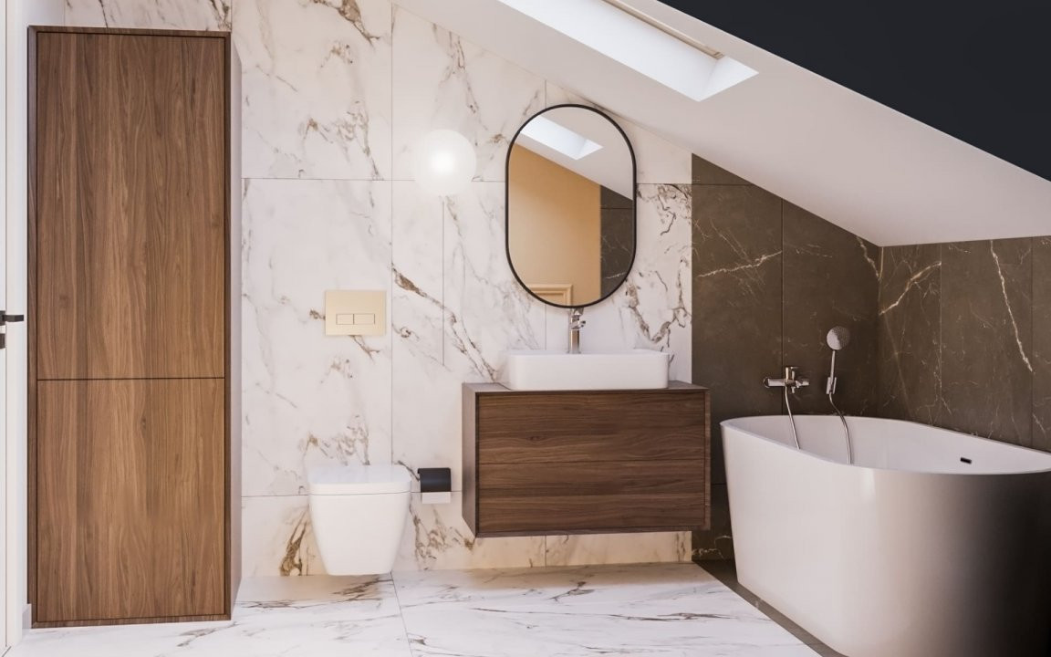 Apartament 4 camere, duplex cu scara interioara 3, foxfort.ro