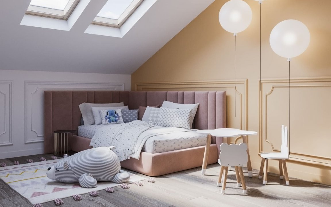 Apartament 4 camere, duplex cu scara interioara 4, foxfort.ro