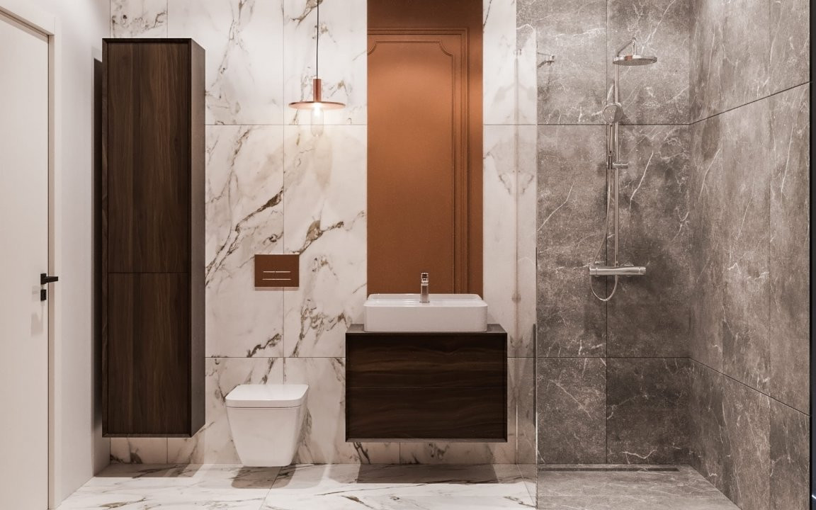 Apartament 4 camere, duplex cu scara interioara 7, foxfort.ro