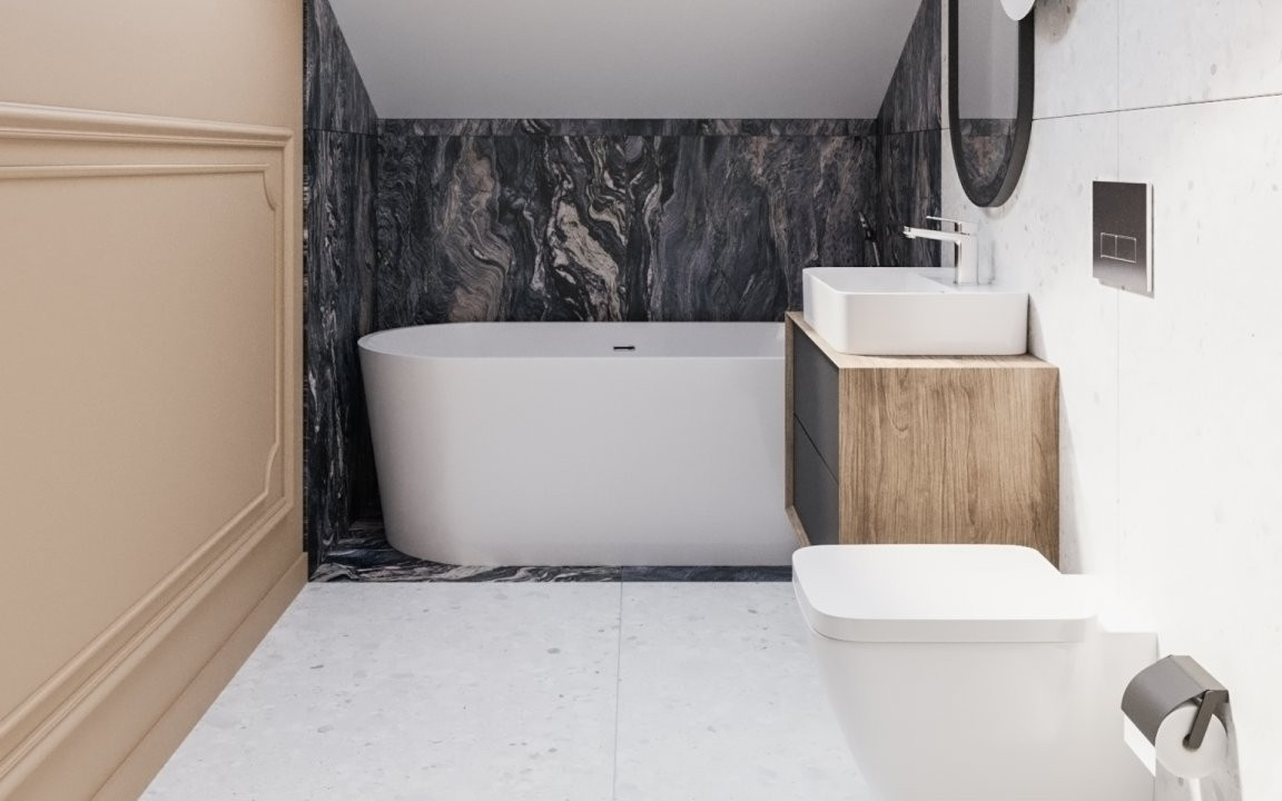 Apartament 4 camere, duplex cu scara interioara 2, foxfort.ro