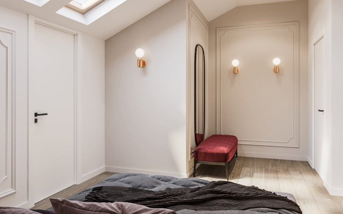 Apartament 4 camere, duplex cu scara interioara 3, foxfort.ro