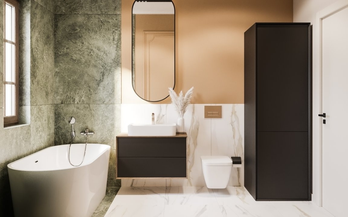 Apartament 4 camere, duplex cu scara interioara 8, foxfort.ro