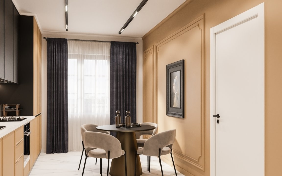 Apartament 4 camere, duplex cu scara interioara 9, foxfort.ro