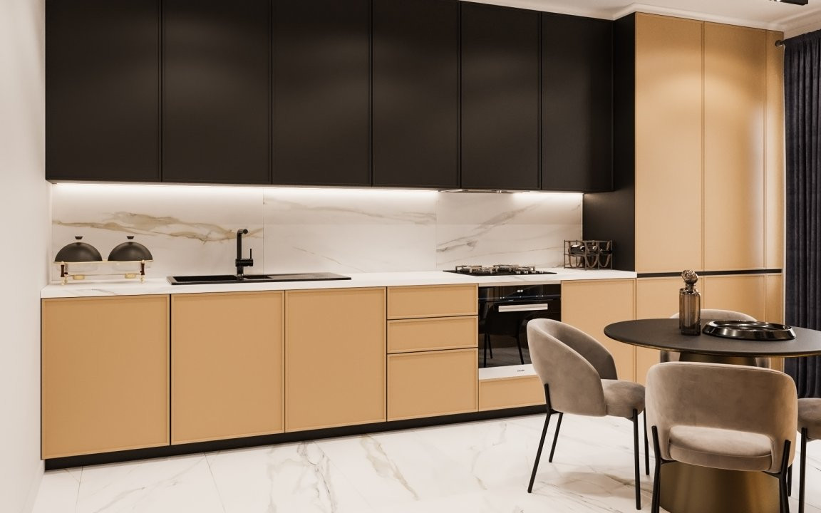 Apartament 4 camere, duplex cu scara interioara 10, foxfort.ro