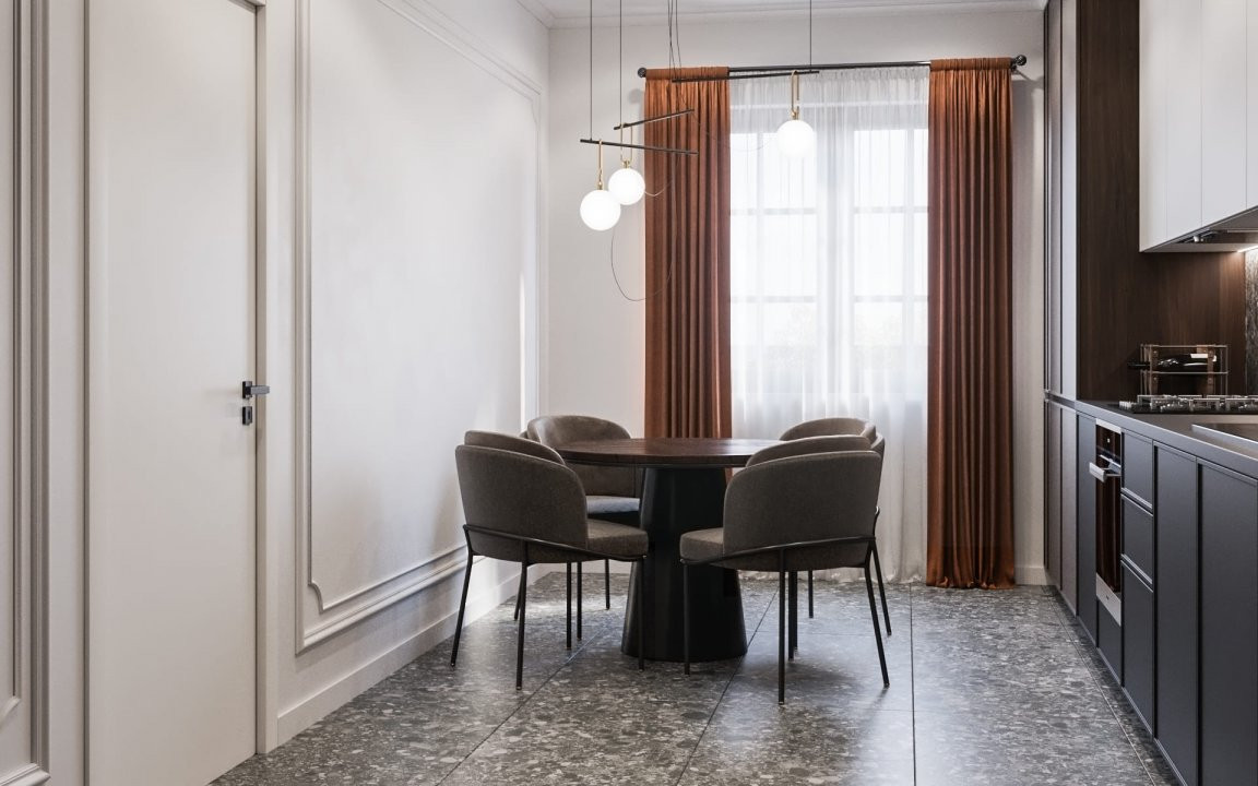 Apartament 4 camere, duplex cu scara interioara 17, foxfort.ro