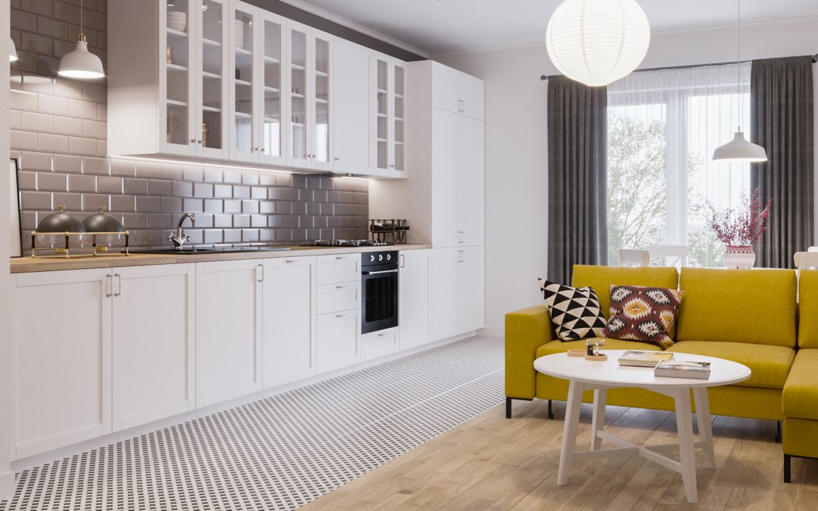 Apartament 1 camera, modern 3, foxfort.ro