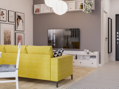 Apartament 1 camera, modern imagine mica 4, foxfort.ro