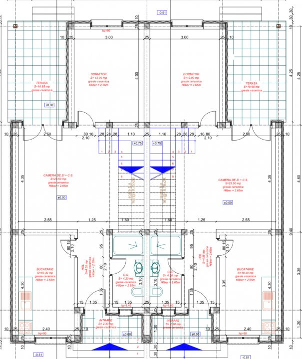 Duplex 4 camere, toate utilitatile, drum pavat 2, foxfort.ro