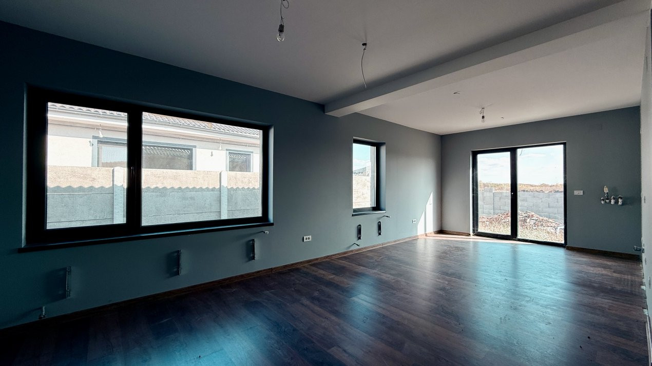 Duplex întreg, cu 6 camere, parter - 144 mp, zona Sacalaz 3, foxfort.ro