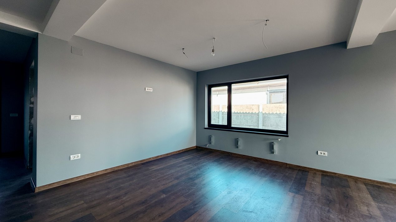 Duplex întreg, cu 6 camere, parter - 144 mp, zona Sacalaz 4, foxfort.ro