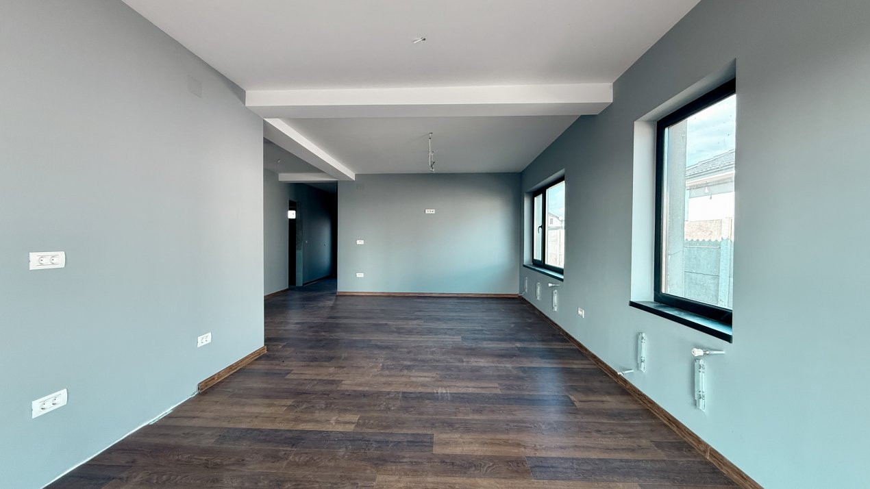 Duplex întreg, cu 6 camere, parter - 144 mp, zona Sacalaz 5, foxfort.ro