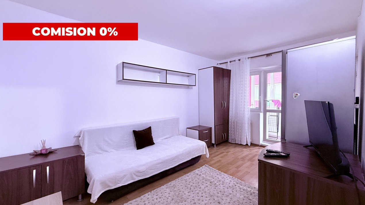 COMISION 0% Apartament cu o camera de 20 mp si balcon, zona Aradului 1, foxfort.ro