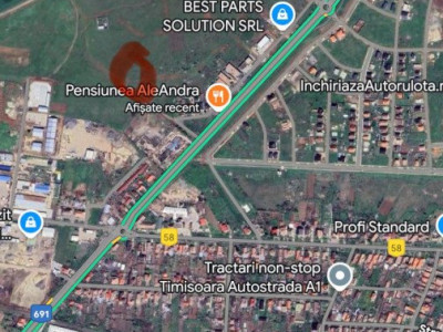  Teren intravilan de 906 mp - zona Giarmata