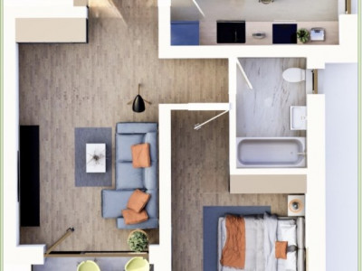 COMISION 0% Apartament cu 2 camere, etajul 1, bloc nou, zona Mehala imagine mica 2, foxfort.ro