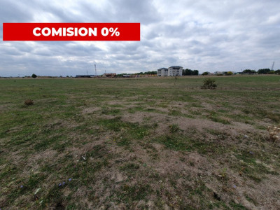 COMISION 0% Teren intravilan 1255 mp cu Puz aprobat, zona Giroc
