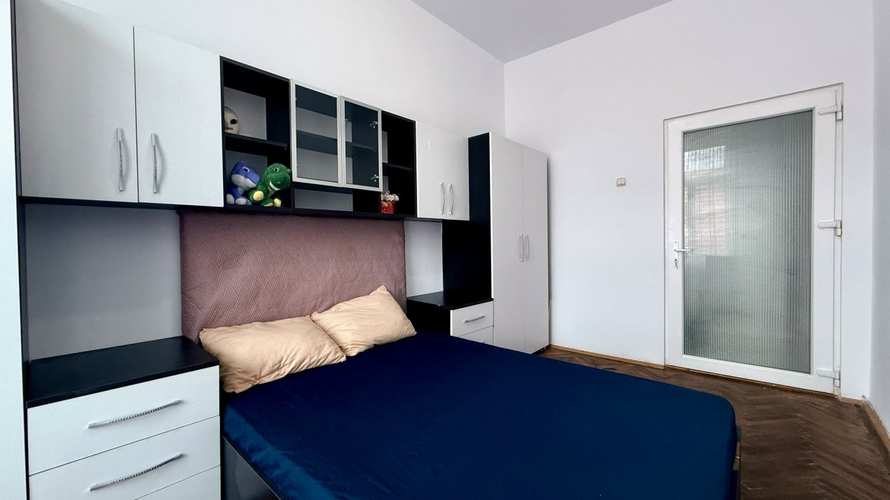 COMISION 0% Apartament cu 3 camere la curte comuna, zona Fabric 7, foxfort.ro