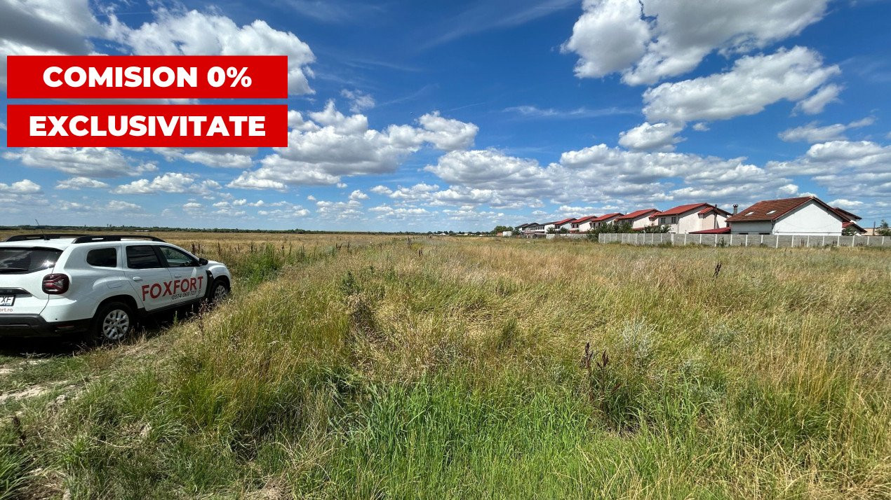COMISION 0% Vanzare teren intravilan, 743 mp - Covaci 3, foxfort.ro