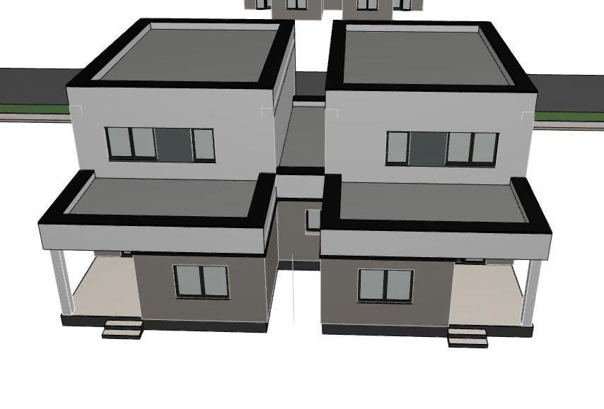 Duplex cu 5 camere de vanzare si teren de 335 mp - zona Sacalaz 2, foxfort.ro