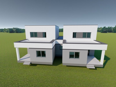 Duplex cu 5 camere de vanzare si teren de 335 mp - zona Sacalaz