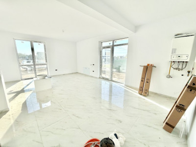 Apartament cu 2 camere si gradina de 140 mp - Mosnita