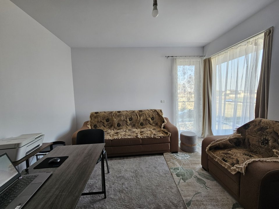 Apartament cu 2 camere, 56 mp, la etajul 1 in Giroc 1, foxfort.ro
