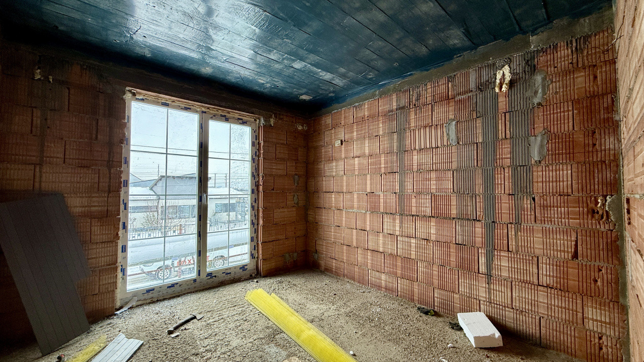 Duplex cu garaj, 4 camere si 350mp teren - Mosnita Noua, Toate utilitatile 10, foxfort.ro